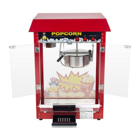 Mobilna maszyna do popcornu z wózkiem na kółkach Mobilna maszyna do popcornu z wózkiem na kółkach