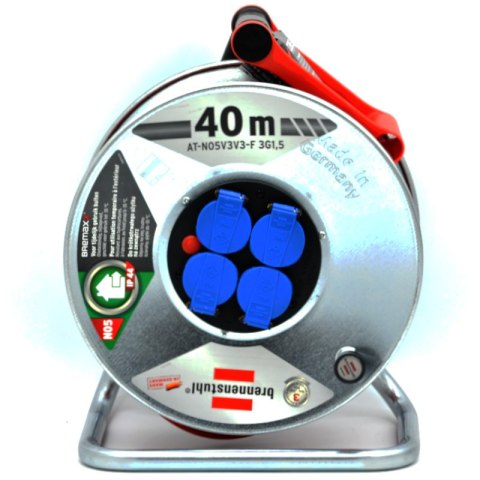 Przedłużacz bębnowy Garant S 40m 4 gniazda IP44 Brennenstuhl 1199844 Przedłużacz bębnowy Garant S 40m 4 gniazda IP44 Brennenstuhl 1199844