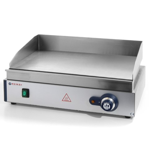 Płyta grzewcza grillowa Blue Line gładka do pracy ciągłej 2400W - Hendi 203149 Płyta grzewcza grillowa Blue Line gładka do pracy ciągłej 2400W - Hendi 203149
