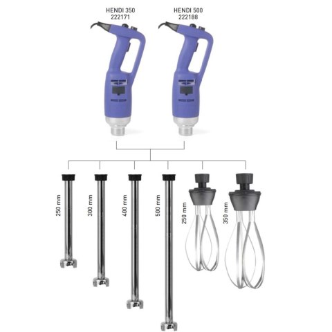 Ramię ubijające z rózgą trzepaczka do napędu miksera blendera Kitchen Line 350 / 500 dł. 250mm - Hendi 222263 Ramię ubijające z rózgą trzepaczka do napędu miksera blendera Kitchen Line 350 / 500 dł. 250mm - Hendi 222263