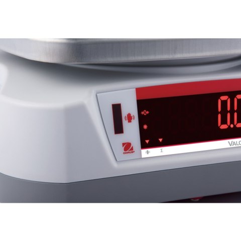 Waga VALOR 4000 z legalizacją kuchenna gastronomiczna wodoodporna IP68 LED 3Kg / 1g - OHAUS V41PWE3T-M Waga VALOR 4000 z legalizacją kuchenna gastronomiczna wodoodporna IP68 LED 3Kg / 1g - OHAUS V41PWE3T-M