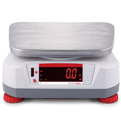 Waga VALOR 4000 z legalizacją kuchenna gastronomiczna wodoodporna IP68 LED 6Kg / 2g - OHAUS V41PWE6T-M Waga VALOR 4000 z legalizacją kuchenna gastronomiczna wodoodporna IP68 LED 6Kg / 2g - OHAUS V41PWE6T-M