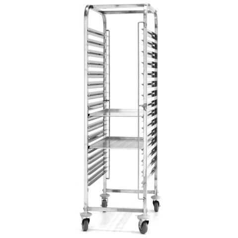 Wózek stalowy do transportu tac blach pojemników 15 x GN1/1 - Hendi 810613 Wózek stalowy do transportu tac blach pojemników 15 x GN1/1 - Hendi 810613