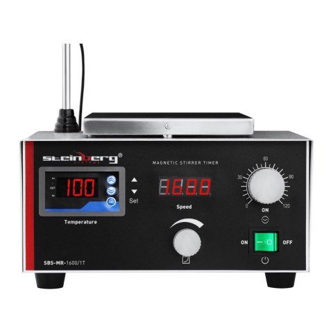 Mieszadło magnetyczne laboratoryjne 100deg;C timer + mieszadełka Mieszadło magnetyczne laboratoryjne 100deg;C timer + mieszadełka
