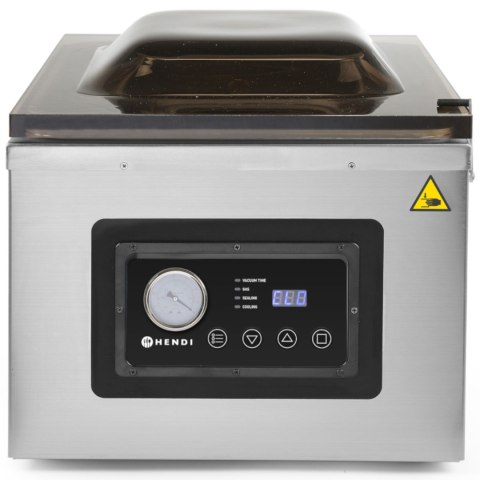 Pakowarka próżniowa komorowa z pompą olejową 410mm 1000W PROFI LINE 410 Hendi 201442 Pakowarka próżniowa komorowa z pompą olejową 410mm 1000W PROFI LINE 410 Hendi 201442