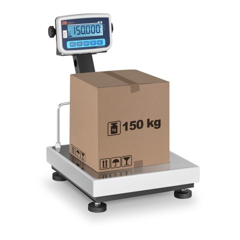 Waga platformowa magazynowa zalegalizowana BEKO+ TEM RS232 150kg / 50g Waga platformowa magazynowa zalegalizowana BEKO+ TEM RS232 150kg / 50g