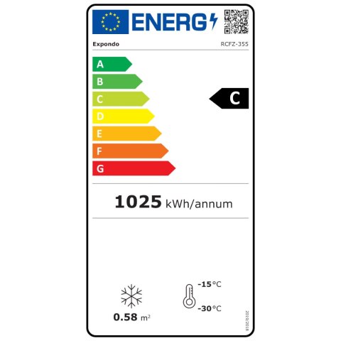 Zamrażarka skrzyniowa sklepowa handlowa z zamkiem i przeszkloną górą do -25deg;C 355L Zamrażarka skrzyniowa sklepowa handlowa z zamkiem i przeszkloną górą do -25deg;C 355L