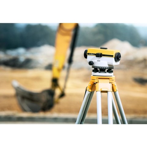 Niwelator optyczny samopoziomujący ze statywem i łatą - powiększenie 24x śr. 36 mm Niwelator optyczny samopoziomujący ze statywem i łatą - powiększenie 24x śr. 36 mm