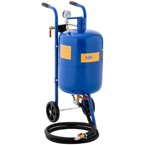 Piaskarka syfonowa mobilna z regulacją ciśnienia 60-125 psi 40 l Piaskarka syfonowa mobilna z regulacją ciśnienia 60-125 psi 40 l