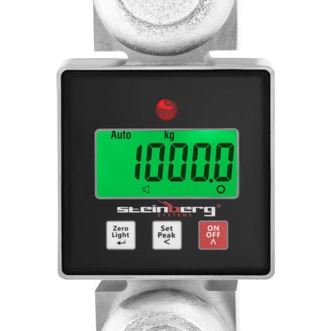 Waga hakowa podwieszana magazynowa z pilotem LCD do 10000 kg Waga hakowa podwieszana magazynowa z pilotem LCD do 10000 kg