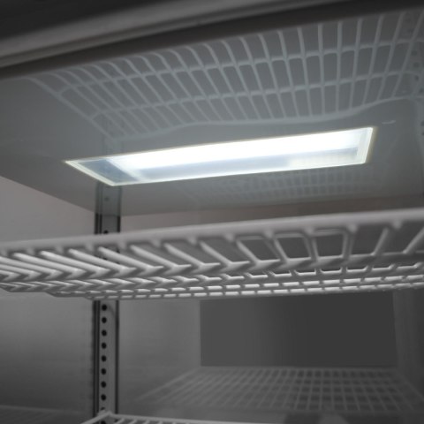Witryna chłodnicza cukiernicza 3 półki 68L LED - czarna Witryna chłodnicza cukiernicza 3 półki 68L LED - czarna