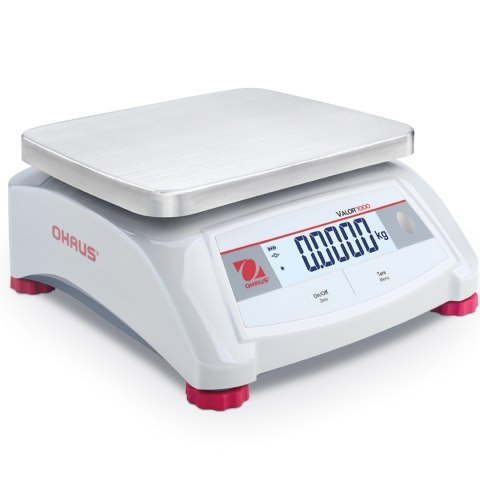 Waga stołowa kontrolna gastronomiczna elektroniczna VALOR 1000 15kg / 2g - OHAUS V12P15 Waga stołowa kontrolna gastronomiczna elektroniczna VALOR 1000 15kg / 2g - OHAUS V12P15