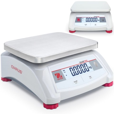 Waga stołowa kontrolna gastronomiczna pomocniczna VALOR 1000 3kg / 0.5g - OHAUS V12P3 Waga stołowa kontrolna gastronomiczna pomocniczna VALOR 1000 3kg / 0.5g - OHAUS V12P3