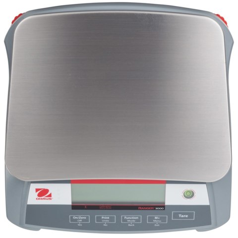 Waga stołowa przemysłowa profesjonalna z akumulatorem RANGER 3000 15kg / 0.5g - OHAUS R31P15 Waga stołowa przemysłowa profesjonalna z akumulatorem RANGER 3000 15kg / 0.5g - OHAUS R31P15