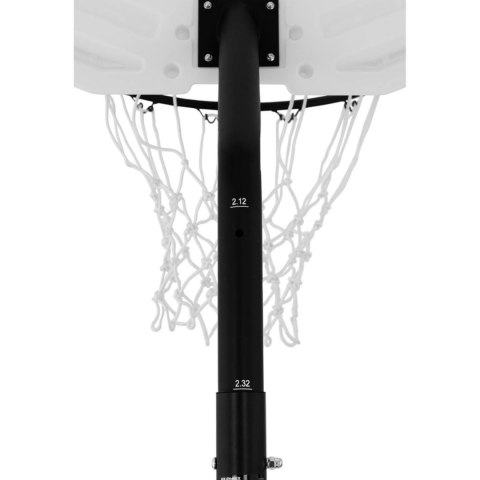 Zestaw kosz do koszykówki mobilny regulowany na stojaku wys. 190-260 cm Zestaw kosz do koszykówki mobilny regulowany na stojaku wys. 190-260 cm