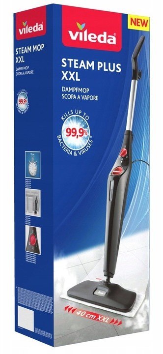 Mop parowy Vileda Steam Plus XXL Power Pad Mop parowy Vileda Steam Plus XXL Power Pad