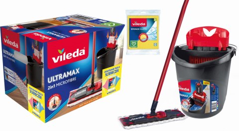 Vileda Ultramax BOX + ściereczki Viledy Vileda Ultramax BOX + ściereczki Viledy