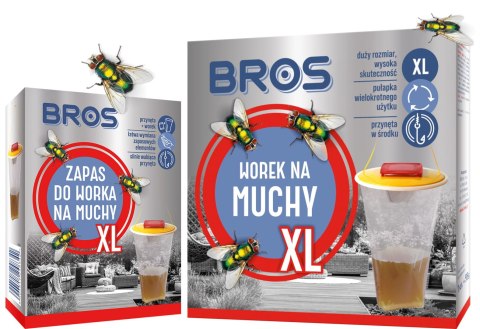Zestaw BROS - Worek Na Muchy XL + Zapas Do Worka Na Muchy XL Zestaw BROS - Worek Na Muchy XL + Zapas Do Worka Na Muchy XL