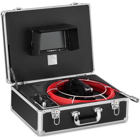 Endoskop kamera diagnostyczna inspekcyjna w walizce 12 LED TFT 7 '' SD 20 m Endoskop kamera diagnostyczna inspekcyjna w walizce 12 LED TFT 7 '' SD 20 m