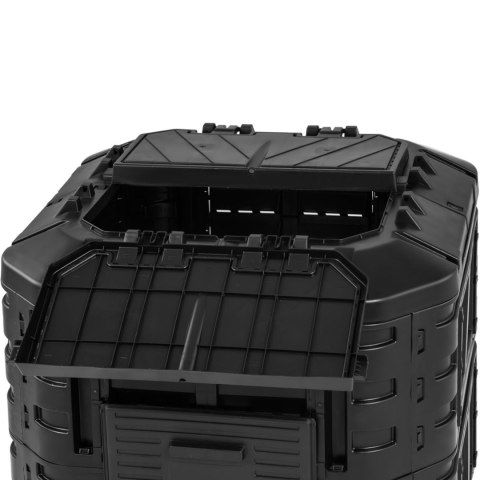 Kompostownik modułowy do ogrodu na odpadki organiczne 90 x 90 x 80 cm 600 l Kompostownik modułowy do ogrodu na odpadki organiczne 90 x 90 x 80 cm 600 l
