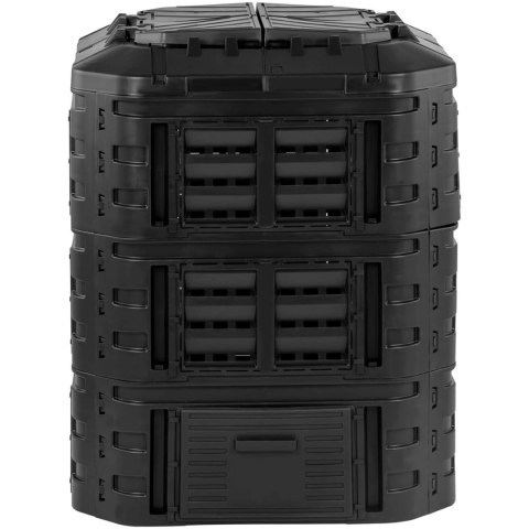 Kompostownik modułowy do ogrodu na odpadki organiczne 93 x 93 x 110 cm 860 l Kompostownik modułowy do ogrodu na odpadki organiczne 93 x 93 x 110 cm 860 l