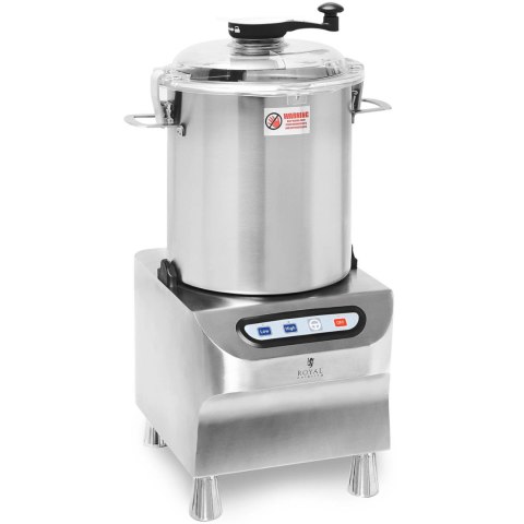 Kuter wilk masarski do siekania mielenia krojenia mięsa warzyw 18 l 1500/2200 obr./min 1500 W Kuter wilk masarski do siekania mielenia krojenia mięsa warzyw 18 l 1500/2200 obr./min 1500 W
