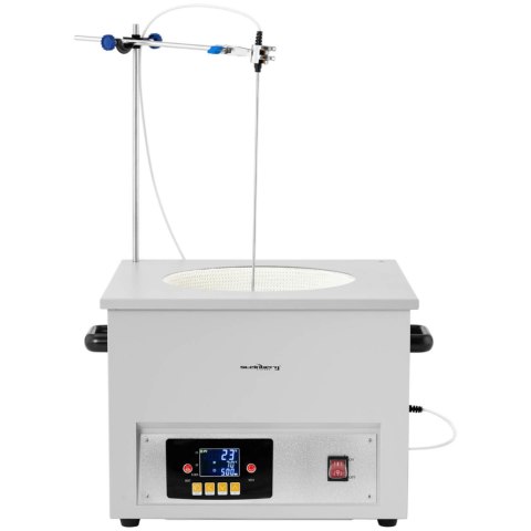 Płaszcz grzewczy laboratoryjny z mieszadłem magnetycznym + statyw 10 l 1800 obr./min 300 C Płaszcz grzewczy laboratoryjny z mieszadłem magnetycznym + statyw 10 l 1800 obr./min 300 C