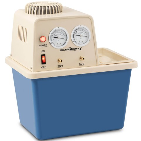 Pompa próżniowa laboratoryjna z obiegiem wody 2 zawory manometry 15 l 180 W Pompa próżniowa laboratoryjna z obiegiem wody 2 zawory manometry 15 l 180 W