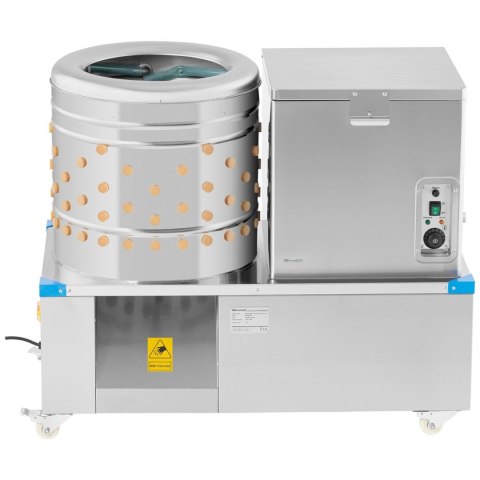 Skubarka oparzalnik do drobiu kurczaków indyków 2w1 bęben śr. 50 cm 55 l 1.5 kW Skubarka oparzalnik do drobiu kurczaków indyków 2w1 bęben śr. 50 cm 55 l 1.5 kW