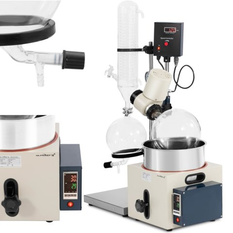 Wyparka próżniowa rotacyjna do laboratorium 2 l 120 obr./min 40 W Wyparka próżniowa rotacyjna do laboratorium 2 l 120 obr./min 40 W