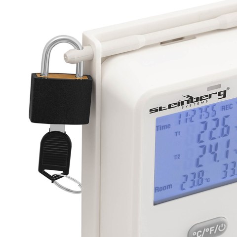 Termohigrometr rejestrator temperatury i wilgotności LCD USB Wi-Fi zakres 0-100% -50-350C Termohigrometr rejestrator temperatury i wilgotności LCD USB Wi-Fi zakres 0-100% -50-350C