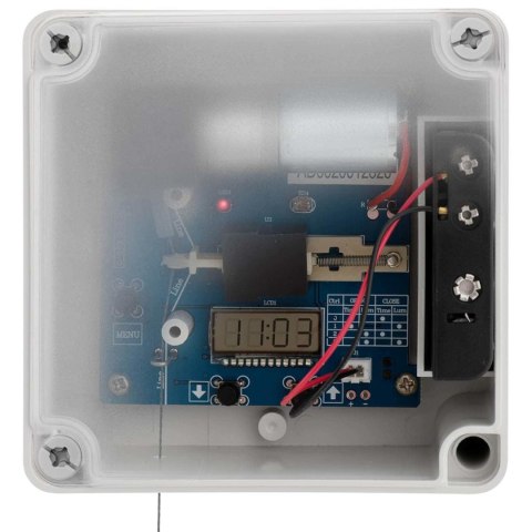 Automatyczna klapa drzwi do kurnika z czujnikiem światła zasilaniem bateryjnym LCD Automatyczna klapa drzwi do kurnika z czujnikiem światła zasilaniem bateryjnym LCD