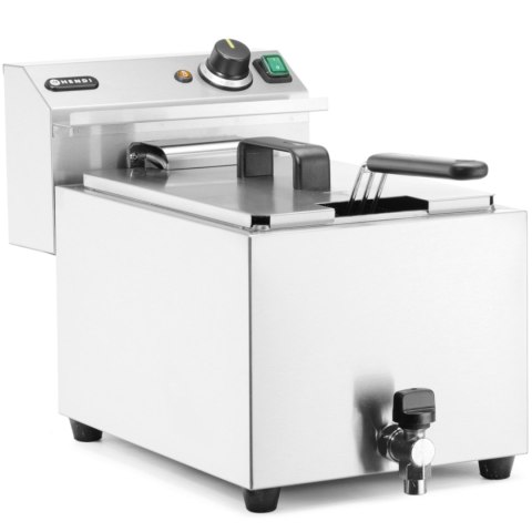Frytownica elektryczna nastawna z kranem spustowym 400 V 66000 W 10 l - Hendi 209424 Frytownica elektryczna nastawna z kranem spustowym 400 V 66000 W 10 l - Hendi 209424