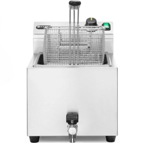Frytownica elektryczna nastawna z kranem spustowym 400 V 66000 W 10 l - Hendi 209424 Frytownica elektryczna nastawna z kranem spustowym 400 V 66000 W 10 l - Hendi 209424