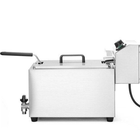 Frytownica elektryczna nastawna z kranem spustowym 400 V 66000 W 10 l - Hendi 209424 Frytownica elektryczna nastawna z kranem spustowym 400 V 66000 W 10 l - Hendi 209424