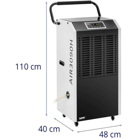 Osuszacz powietrza pochłaniacz wilgoci przemysłowy z uchwytem 1300 W 1129 m3/h do 100 m2 Osuszacz powietrza pochłaniacz wilgoci przemysłowy z uchwytem 1300 W 1129 m3/h do 100 m2