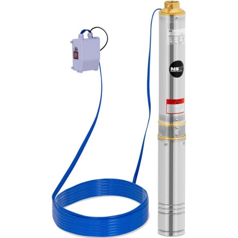 Pompa głębinowa do studni głębinowej STAL 750 W 6000 l/h do 58 m Pompa głębinowa do studni głębinowej STAL 750 W 6000 l/h do 58 m