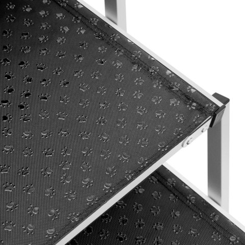 Schody dla psa do samochodu składane aluminiowe wys. 81 cm do 68 kg - 5 stopni Schody dla psa do samochodu składane aluminiowe wys. 81 cm do 68 kg - 5 stopni