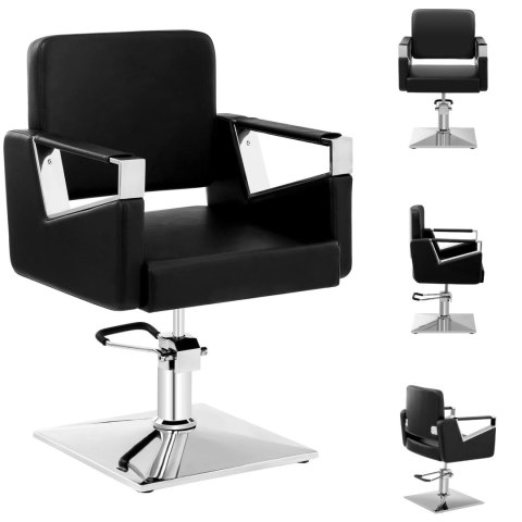 Fotel fryzjerski barberski kosmetyczny Physa BRISTOL - czarny Fotel fryzjerski barberski kosmetyczny Physa BRISTOL - czarny