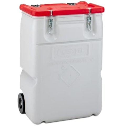Pojemnik na odpady niebezpieczne MOBIL BOX 170L - czerwony Pojemnik na odpady niebezpieczne MOBIL BOX 170L - czerwony