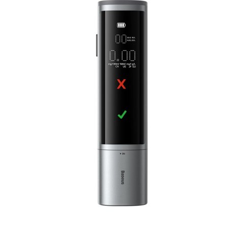 Elektroniczny alkomat cyfrowy Pro Series bezprzewodowy 470mAh - szary Elektroniczny alkomat cyfrowy Pro Series bezprzewodowy 470mAh - szary