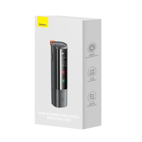 Elektroniczny alkomat cyfrowy Pro Series bezprzewodowy 470mAh - szary Elektroniczny alkomat cyfrowy Pro Series bezprzewodowy 470mAh - szary