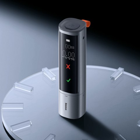 Elektroniczny alkomat cyfrowy Pro Series bezprzewodowy 470mAh - szary Elektroniczny alkomat cyfrowy Pro Series bezprzewodowy 470mAh - szary