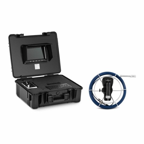 Endoskop kamera diagnostyczna inspekcyjna w walizce 12 LED TFT 9 cali SD 30 m Endoskop kamera diagnostyczna inspekcyjna w walizce 12 LED TFT 9 cali SD 30 m