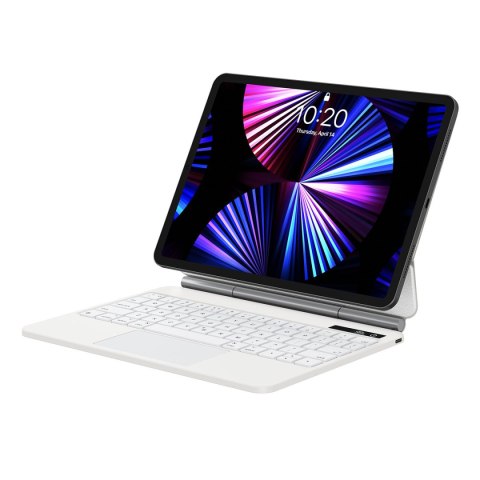 Klawiatura i touchpad do iPad Pro 12.9'' + etui magnetyczne Brilliance - białe Klawiatura i touchpad do iPad Pro 12.9'' + etui magnetyczne Brilliance - białe
