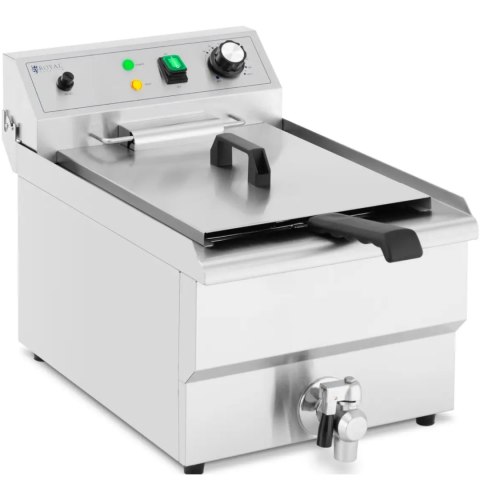 Frytownica elektryczna z kranem spustowym 230 V 3000 W 13 l Frytownica elektryczna z kranem spustowym 230 V 3000 W 13 l