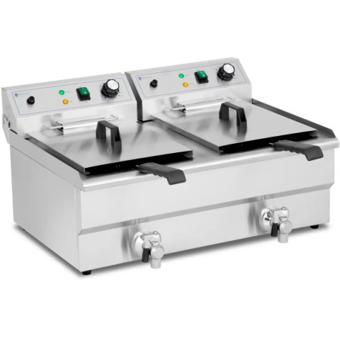 Frytownica podwójna dwukomorowa 2 x 16 l 6000 W Frytownica podwójna dwukomorowa 2 x 16 l 6000 W