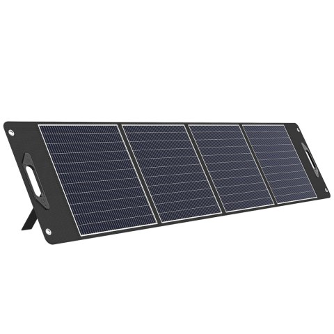 Ładowarka solarna kempingowa panel słoneczny składany 300W czarna Ładowarka solarna kempingowa panel słoneczny składany 300W czarna