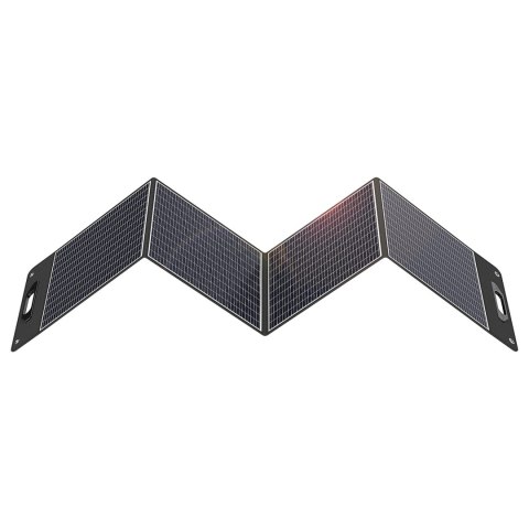 Ładowarka solarna kempingowa panel słoneczny składany 300W czarna Ładowarka solarna kempingowa panel słoneczny składany 300W czarna