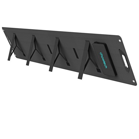 Ładowarka solarna kempingowa panel słoneczny składany 300W czarna Ładowarka solarna kempingowa panel słoneczny składany 300W czarna